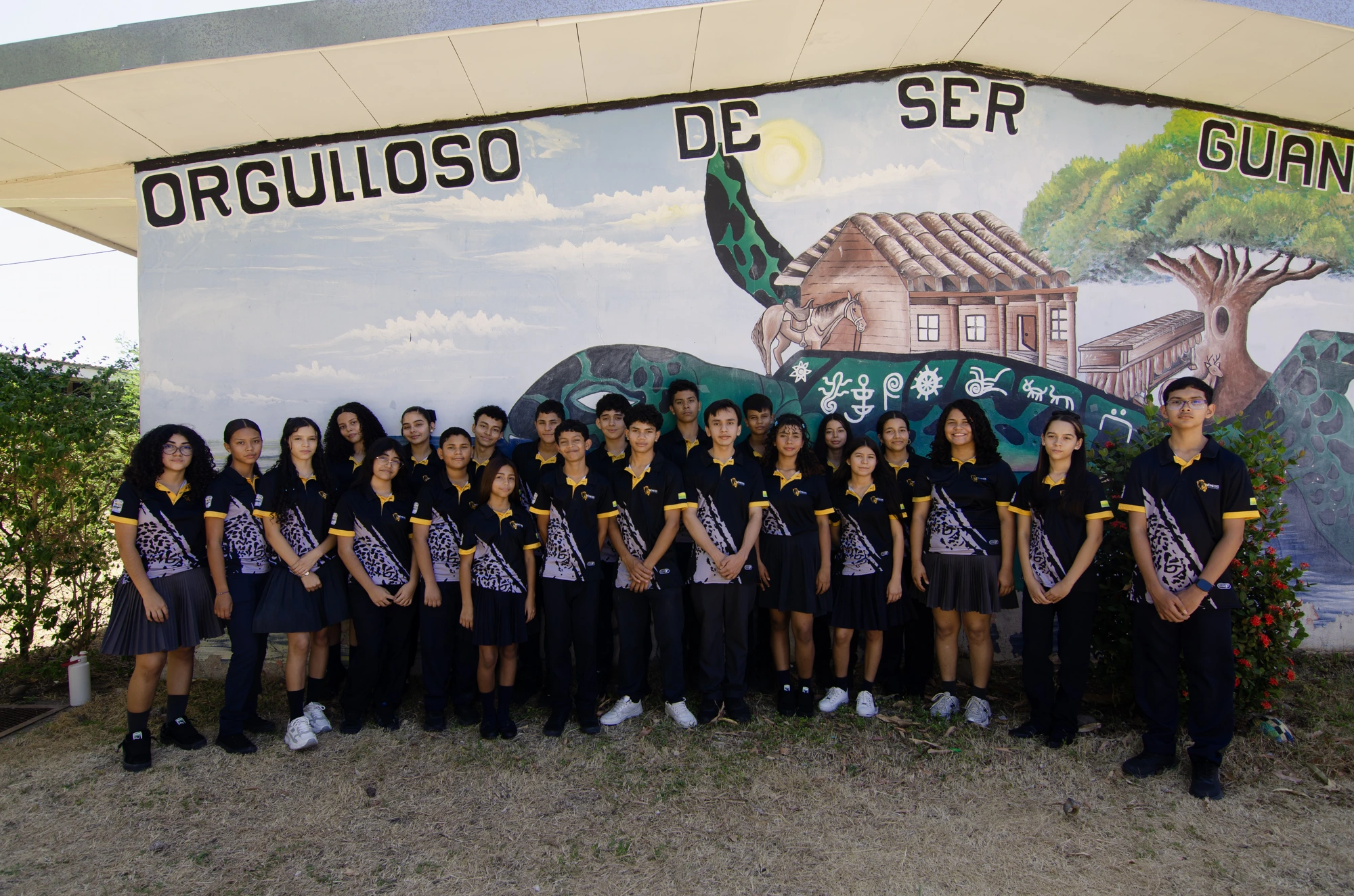 Estudiantes del Liceo Miguel Araya Venegas — Orgullosos de ser Guanacastecos